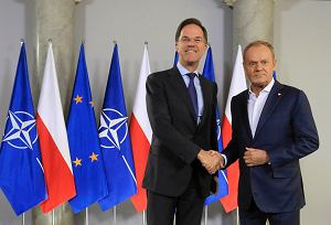 Donald Tusk omawia z sekretarzem generalnym NATO znaczenie Polski jako fundamentu Sojuszu