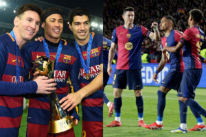Lewandowski wiodącą postacią. W Barcelonie pojawiło się nowe trio.