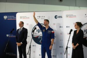 Sławosz Uznański-Wiśniewski spotkał się z premierem Donaldem Tuskiem