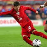 Efektowny strzał Szymańskiego przesądził o wyniku spotkania. Litwa – Polska 0:2