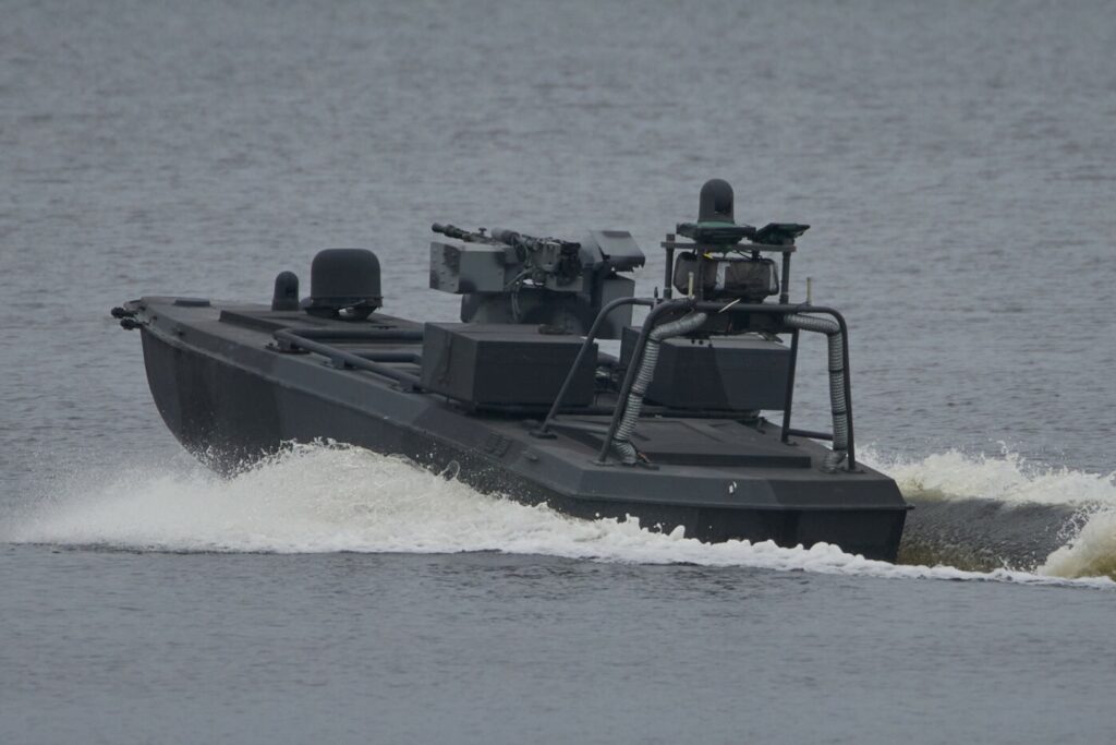 Rumuńskie siły zbrojne zestrzeliły ukraińskiego drona Sea Baby na Morzu Czarnym