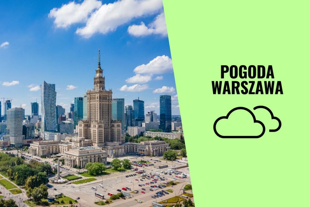 Warszawa: Utrzymujące się duże zachmurzenie prognozowane na 10 listopada 2025