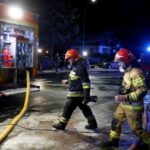 Gazowy wyciek na osiedlu w Krakowie. Na miejscu interweniuje sześć jednostek straży pożarnej